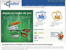 Tablet Screenshot of delrealenergy.com